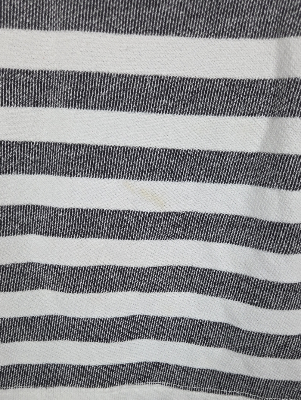 Anthropologie T.La Striped Top Women Small Black White Fair Mock Neck Tee - Picture 4 of 6